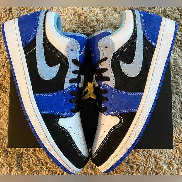 jordan 1 low racer blue white